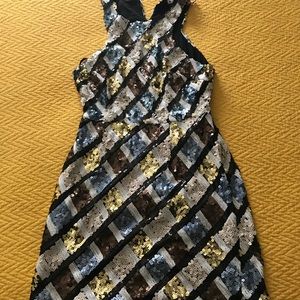 Short sequin dress